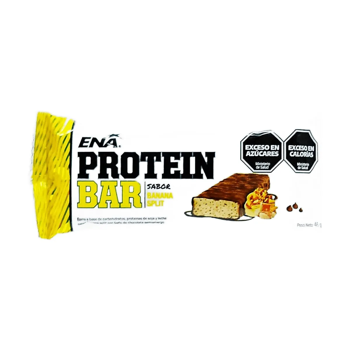 Ena - Protein bar sabor banana split x 46 gr