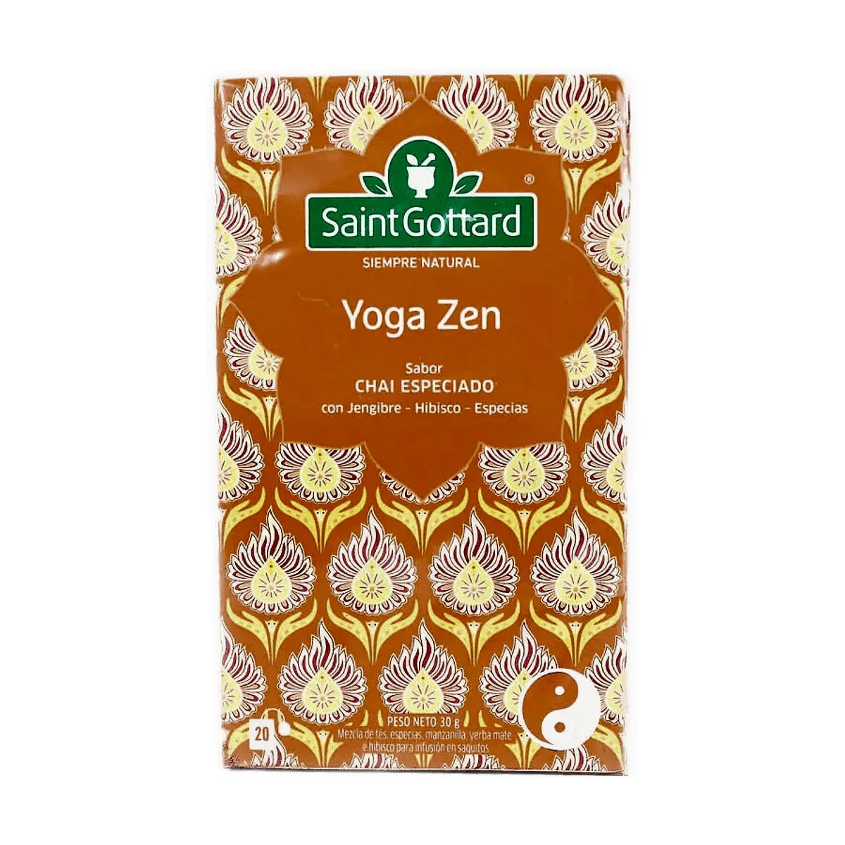 Saint Gottard - Té yoga zen x 20 saq