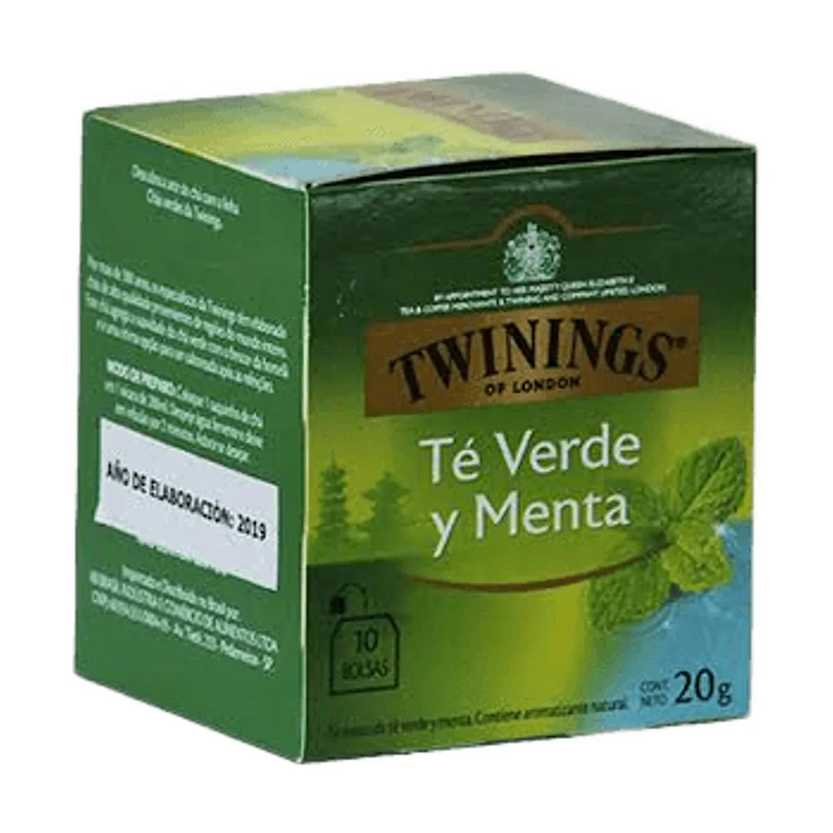 Twinings - Te verde y menta x 10 saq