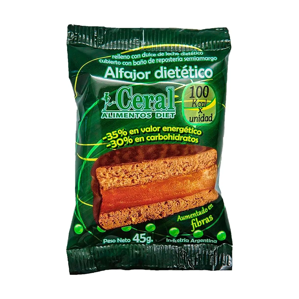 Ceral - Alfajor negro x 45 gr