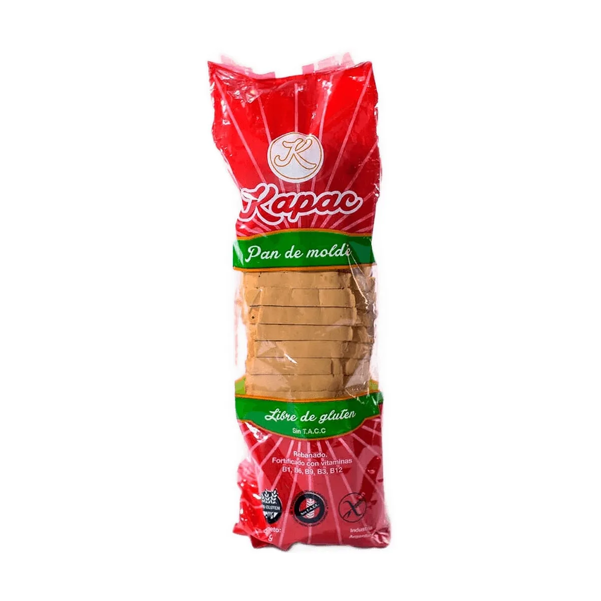 Kapac - Pan de molde x 600 gr