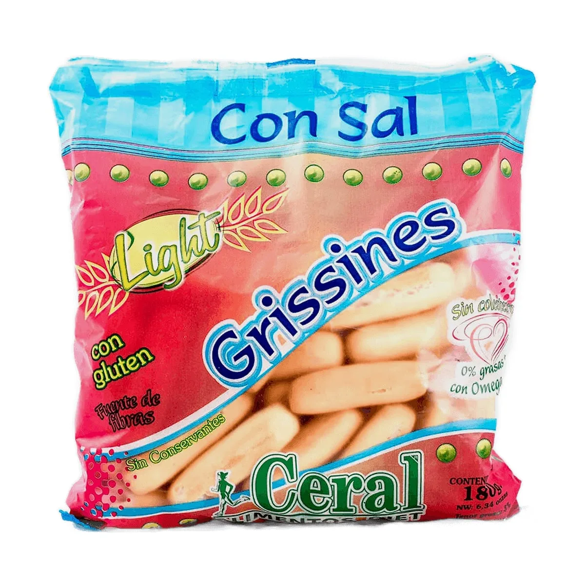 Ceral - Grissines con sal x 180 gr