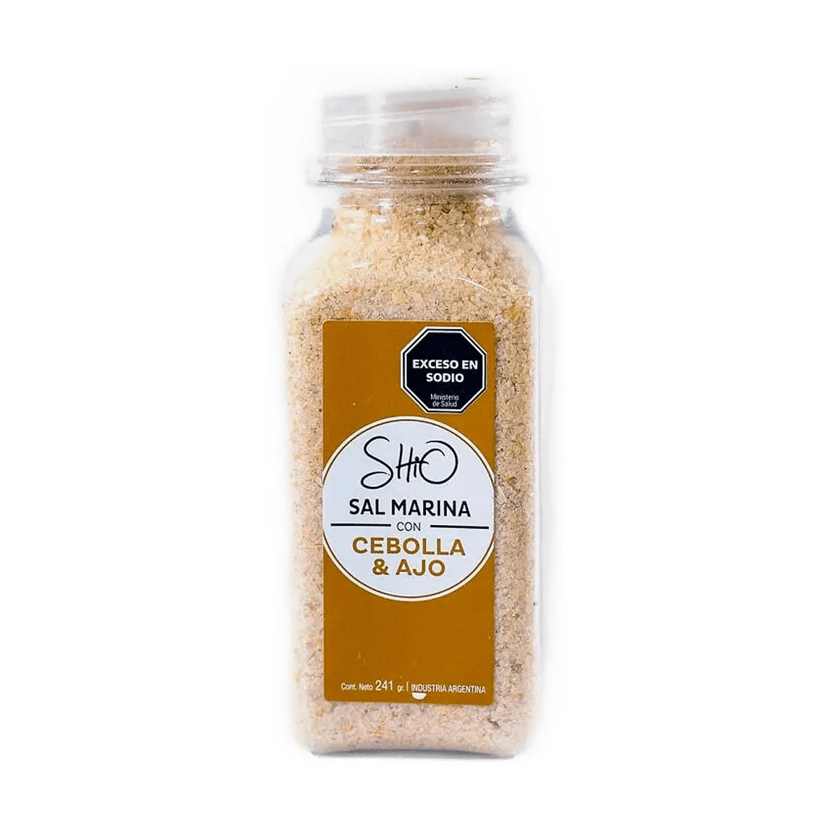Shio - Sal marina con cebolla y ajo x 115 gr