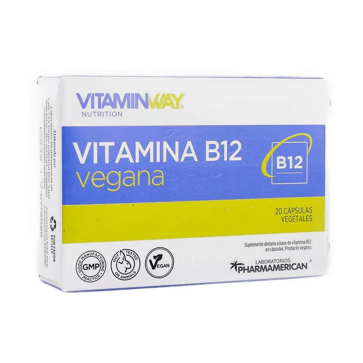 Vitamin Way - Vitamina b12 x 20 cap