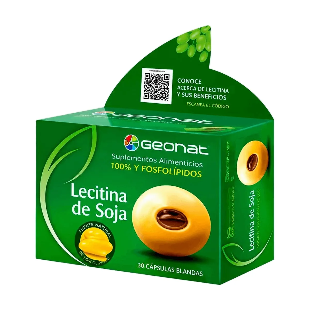 Geonat - Lecitina de soja x 30 cap