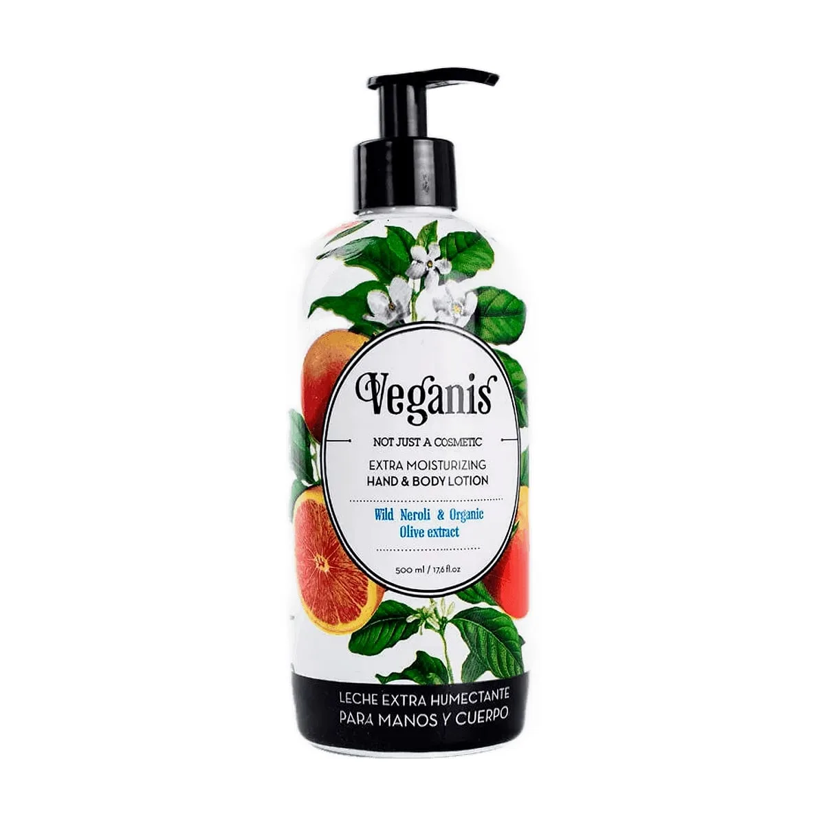 Veganis - Crema manos y cuerpo neroli salvaje x 500 gr