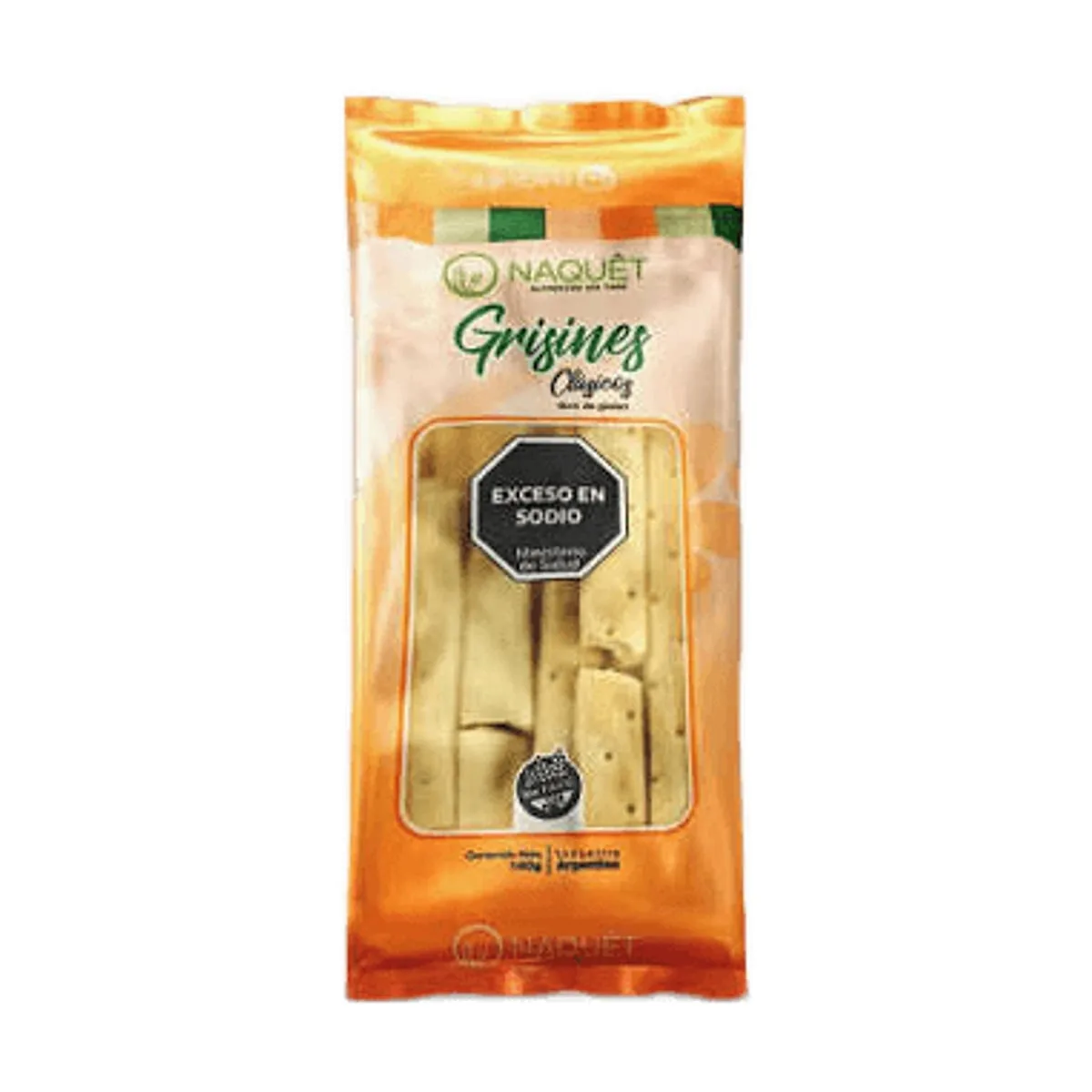 Naquet - Grisines clasicos x 140 gr