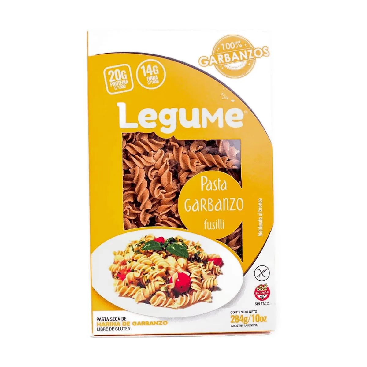 Legume - Fusilli de garbanzo x 284 gr