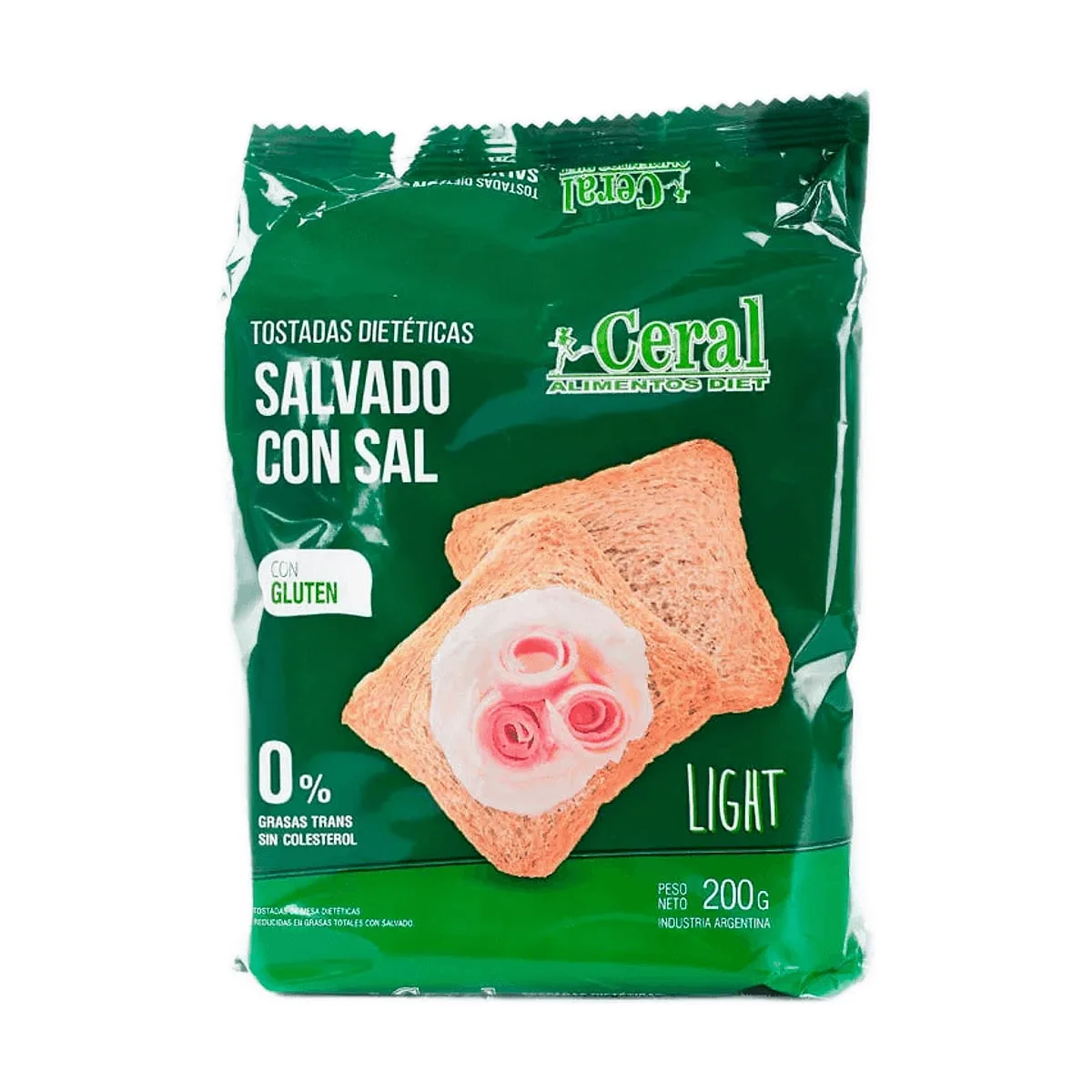 Ceral - Tostadas dieteticas salvado con sal x 200 gr