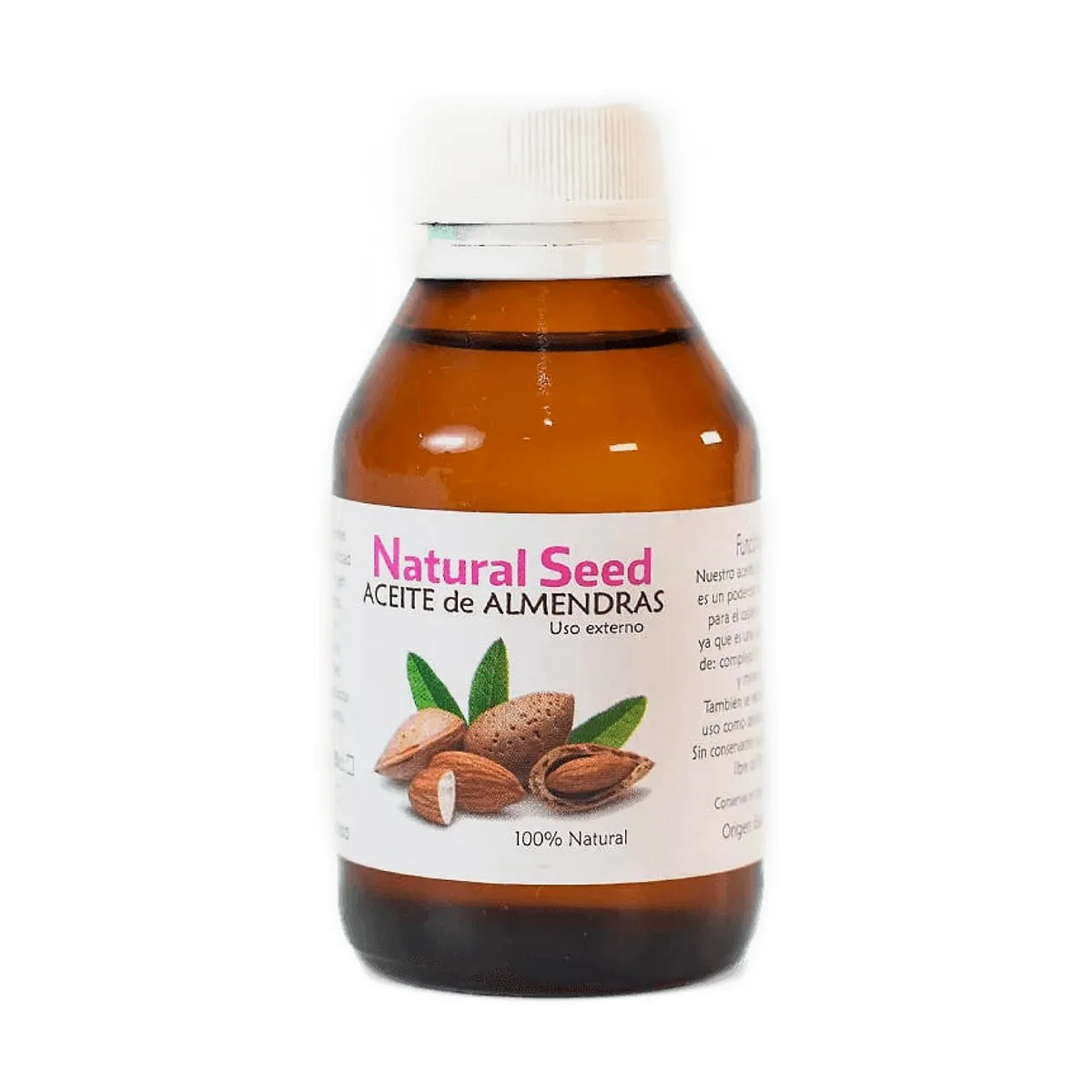 Natural Seed - Aceite de almendras x 100 ml