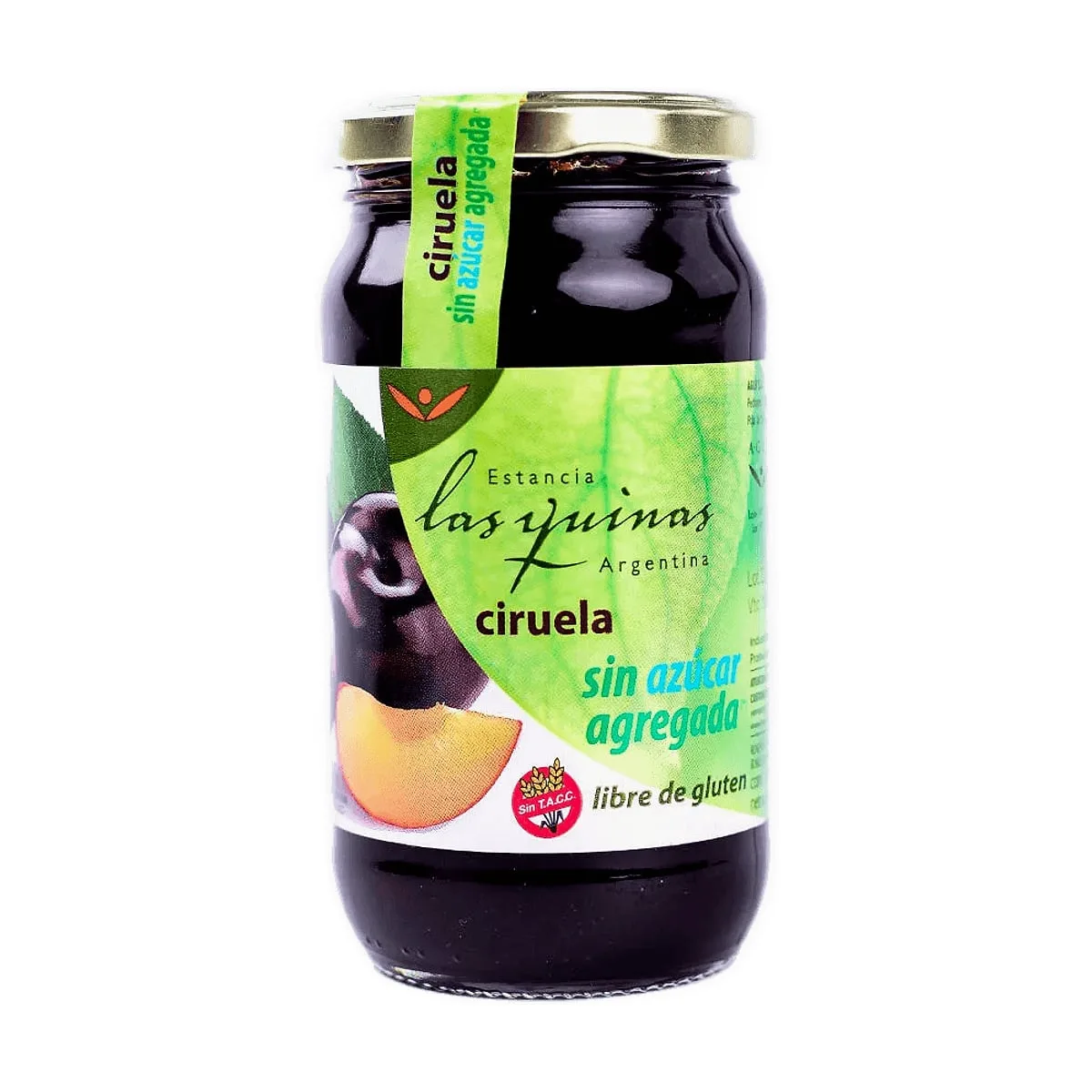 Las Quinas - Mermelada de ciruela s/azucar x 420 gr