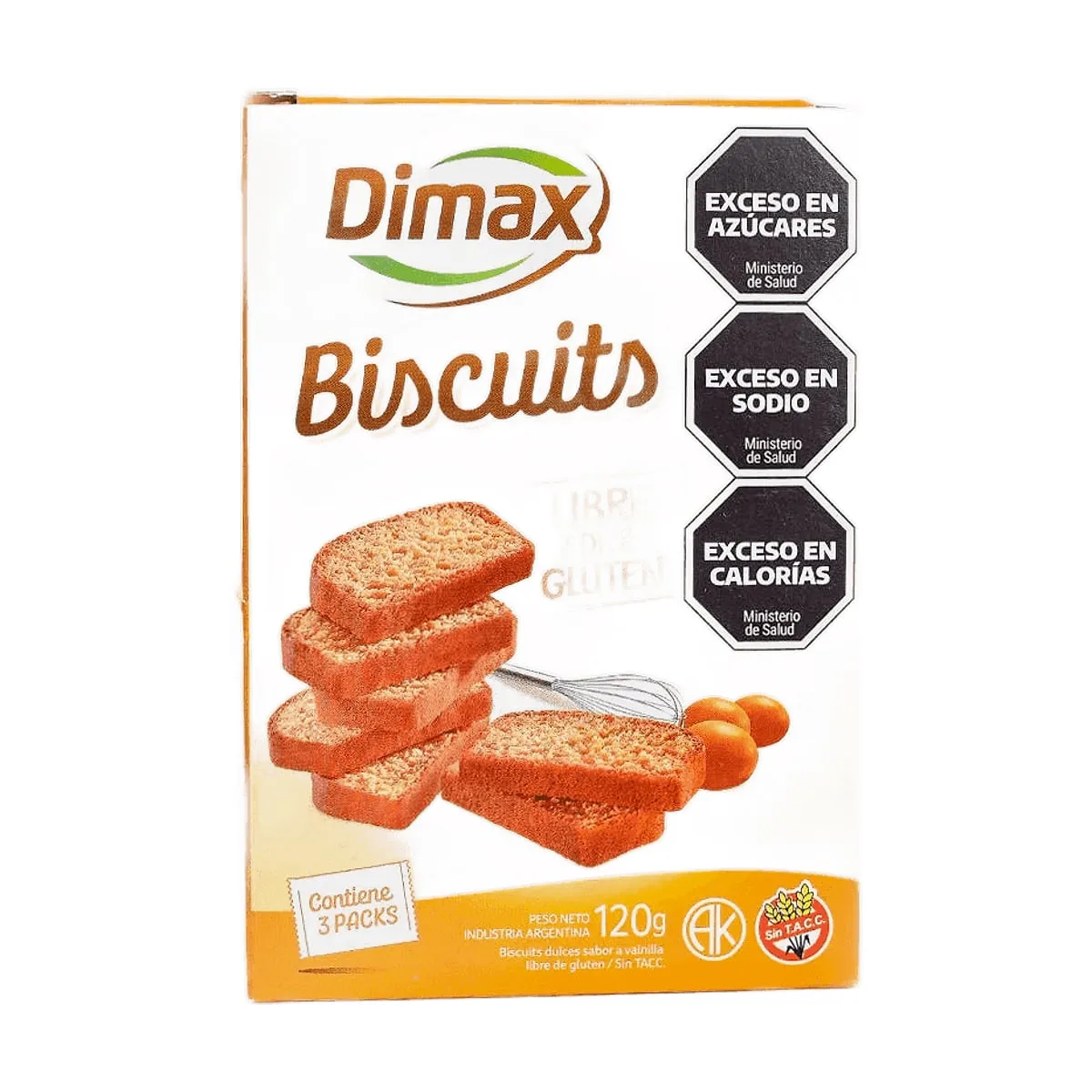 Dimax - Biscuits x 120 gr