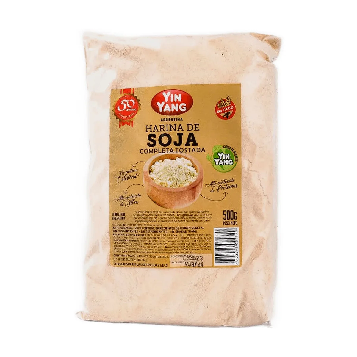 Yin Yang - Harina de soja x 500 gr