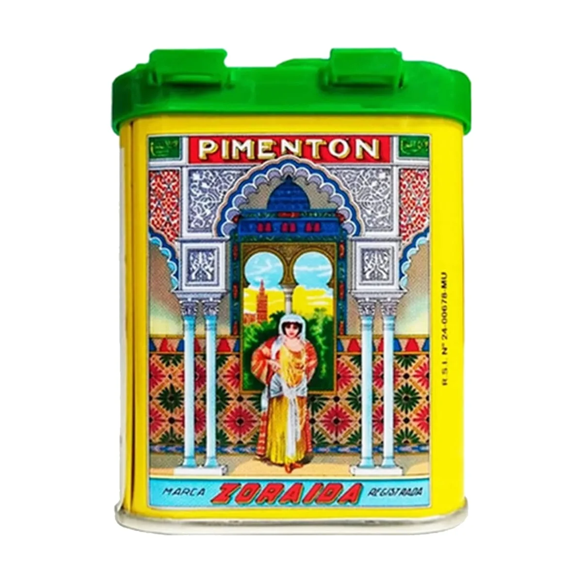 Zoraida - Pimenton español aumado x 75 gr