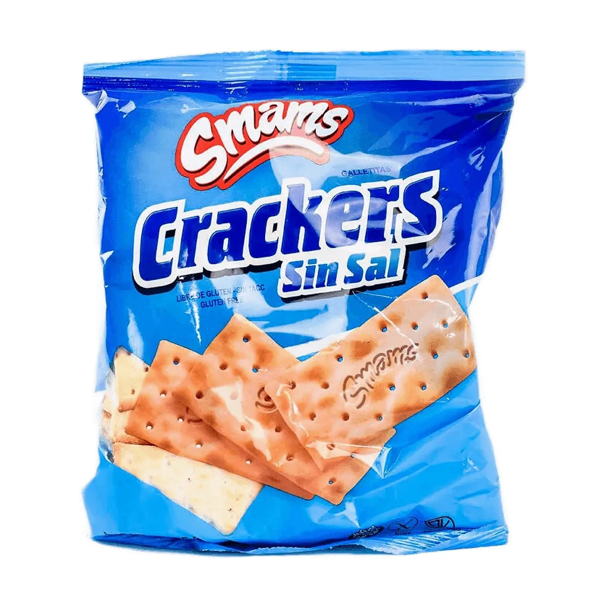 Smams - Galletitas crackers sin sal x 150 gr