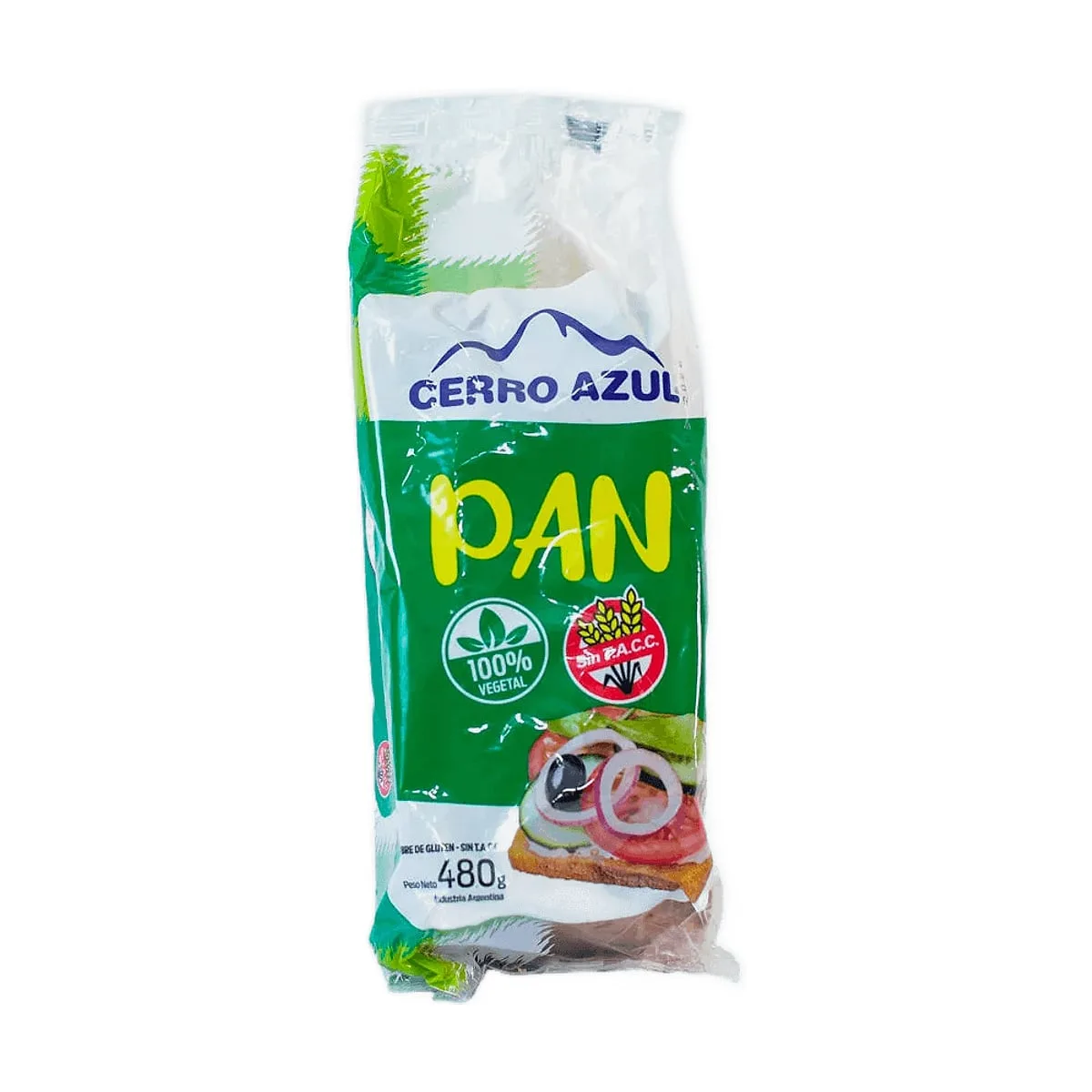 Cerro Azul - Pan sin leche sin gluten x 450 gr