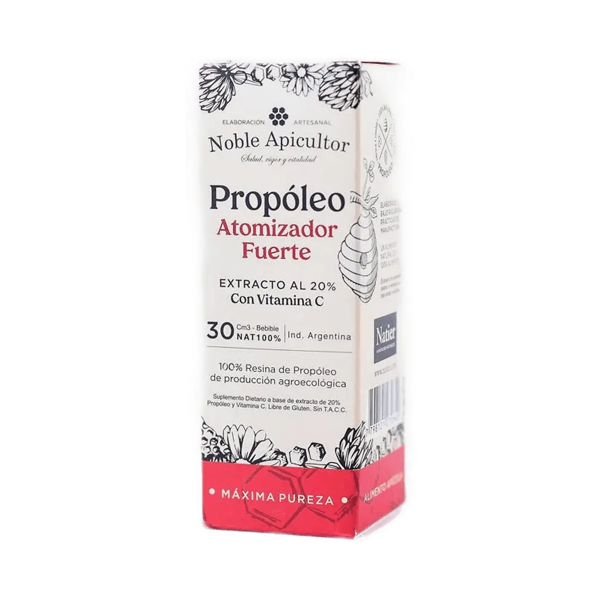 Noble Apicultor - Propoleo bebible extra fuerte x 30 cc