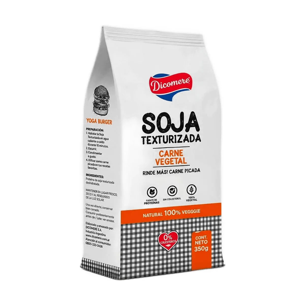 Dicomere - Soja texturizada x 350 gr