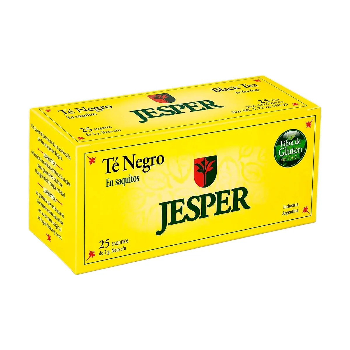 Jesper - Te negro x 25 saq