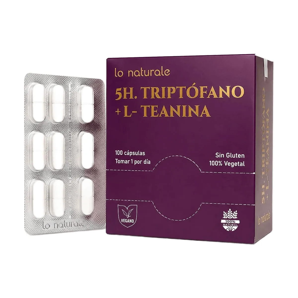 Io Naturale - 5H Triptofano + l-teanina x blister x 10 uni