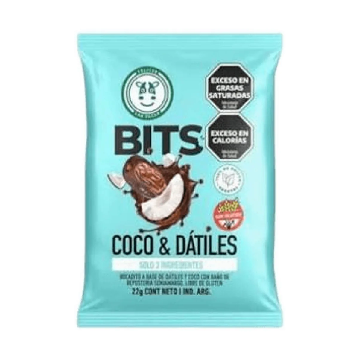 Felices Las Vacas - Bits coco y datiles x 22 gr