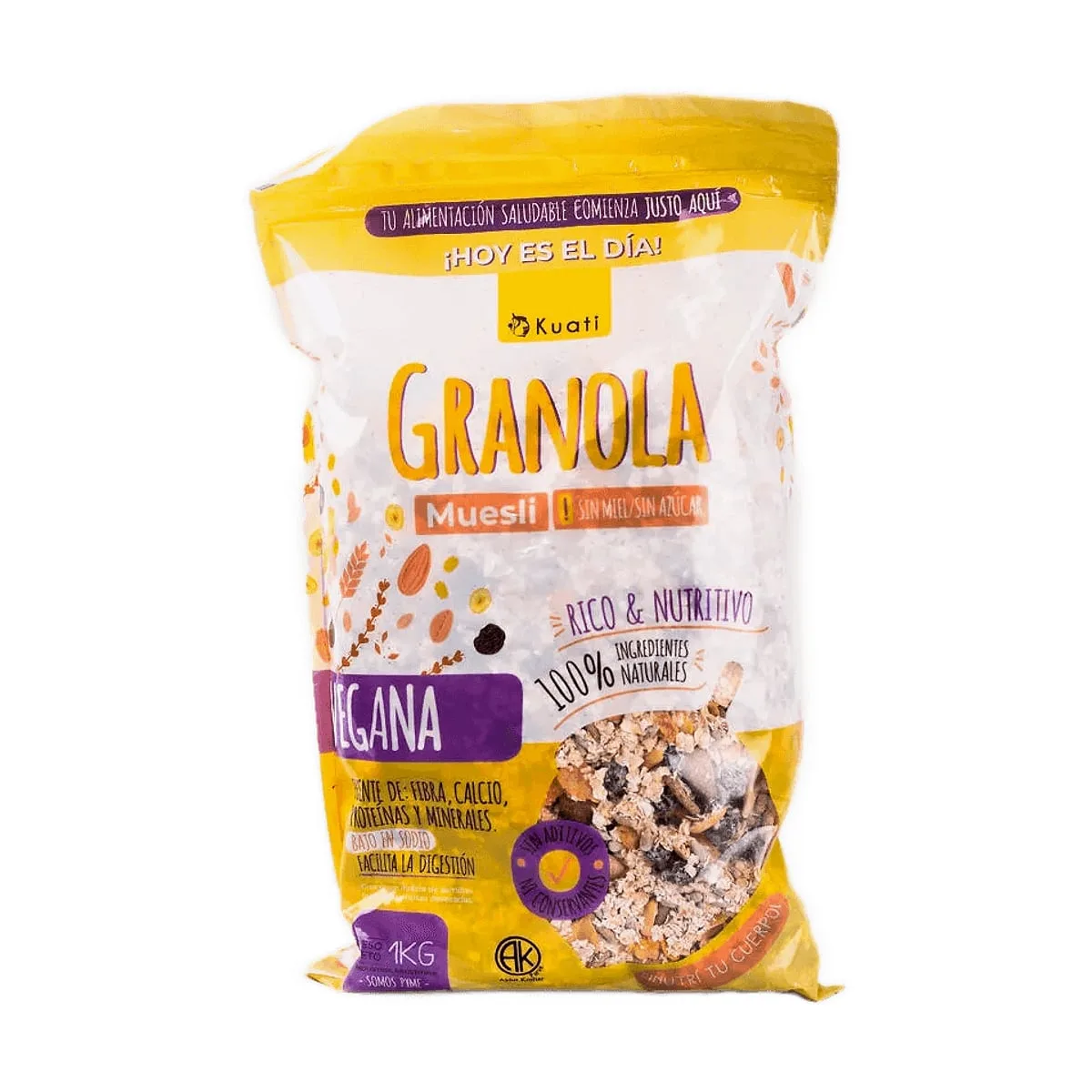 Kuati - Granola muesli s/azúcar x 400 gr