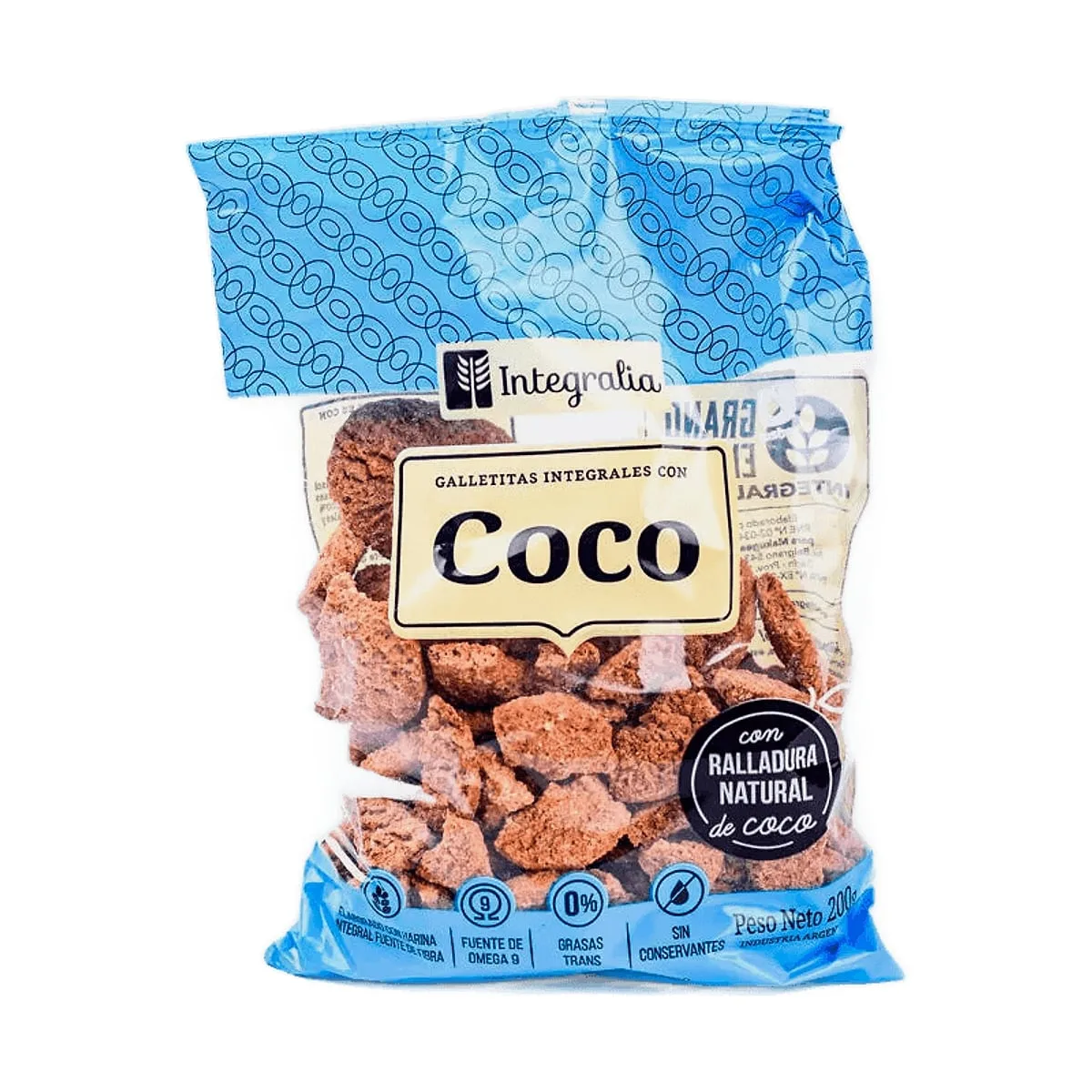 Integralia - Diabest de coco y avena sin azúcar x 200 gr