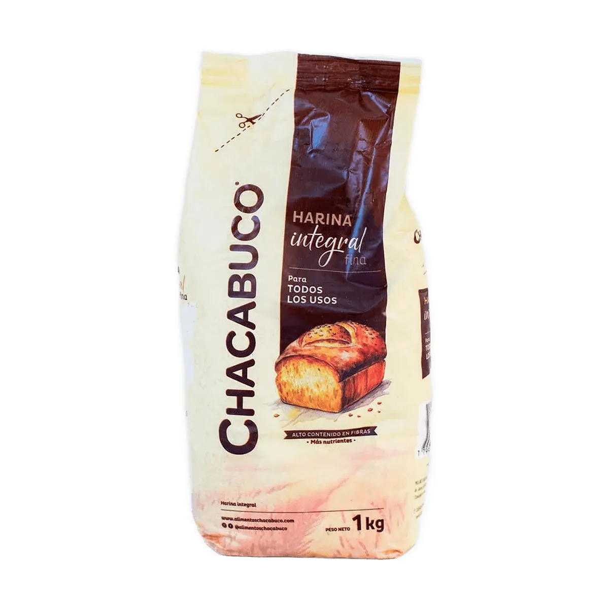 Chacabuco - Harina integral fina x 1 kg
