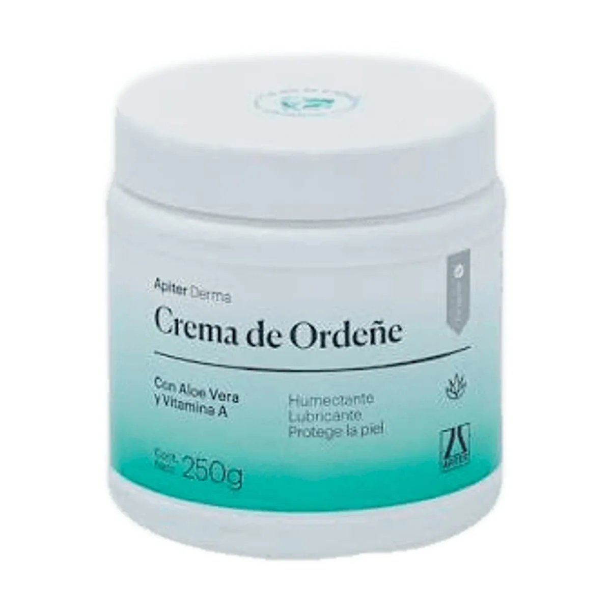 Apiter - Crema de ordeñe c/aloe y vitamina a (pote) x 250 gr