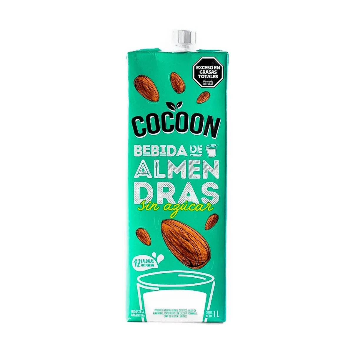 Cocoon - Leche de almendras sin azúcar x 1 lt