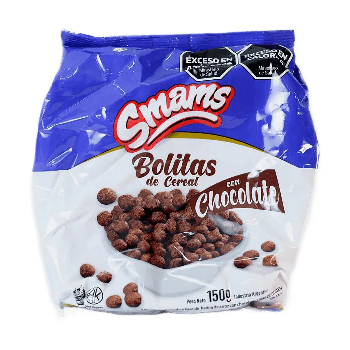 Smams - Cereal bolitas de chocolate x 150 gr